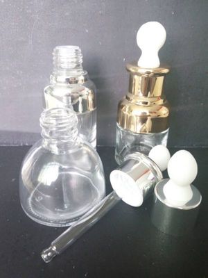 廠家直銷現貨高端玻璃精華液瓶 品質與美觀的完美結合